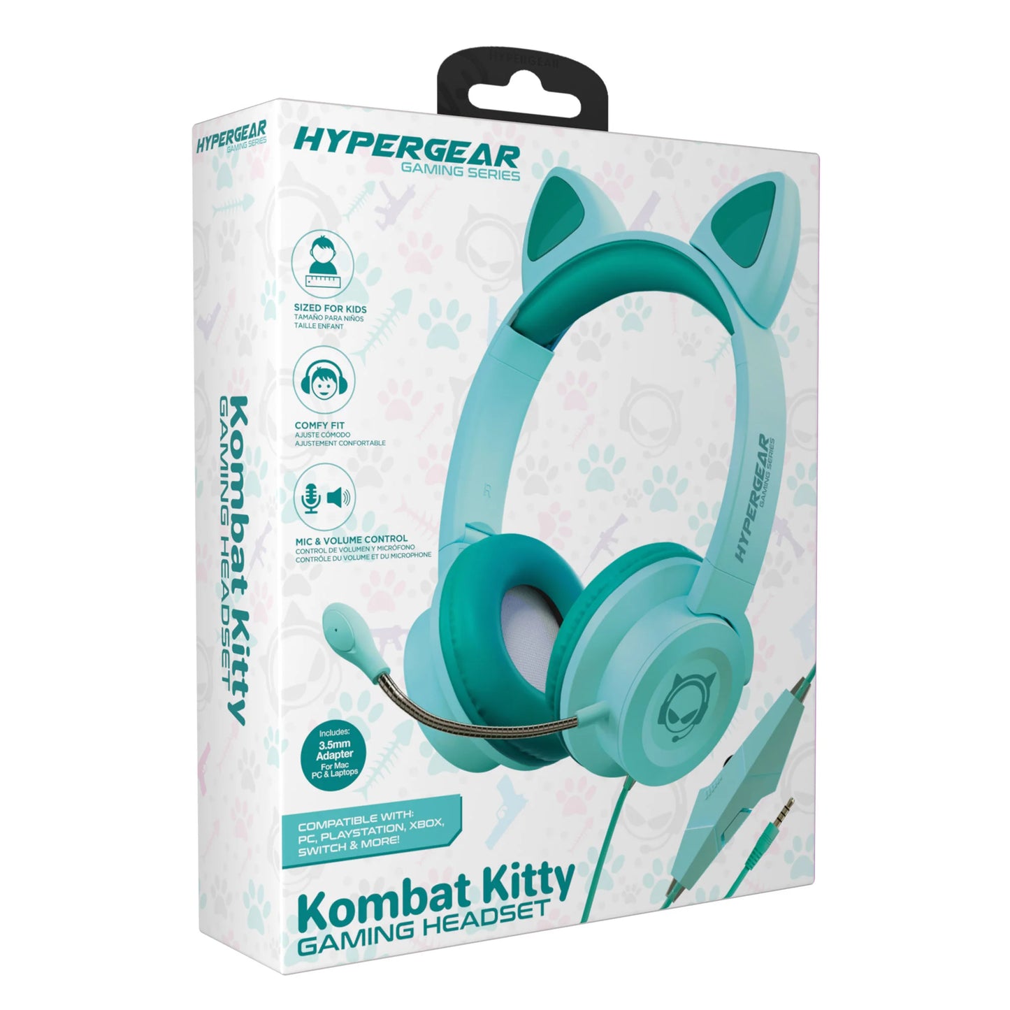 Hypergear Kombat Kitty Gaming Headset with Detachable Microphone