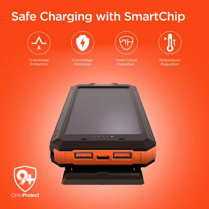 Hypergear Solpro 10K Fast Charge 10,000mAh PD Solar Power Bank