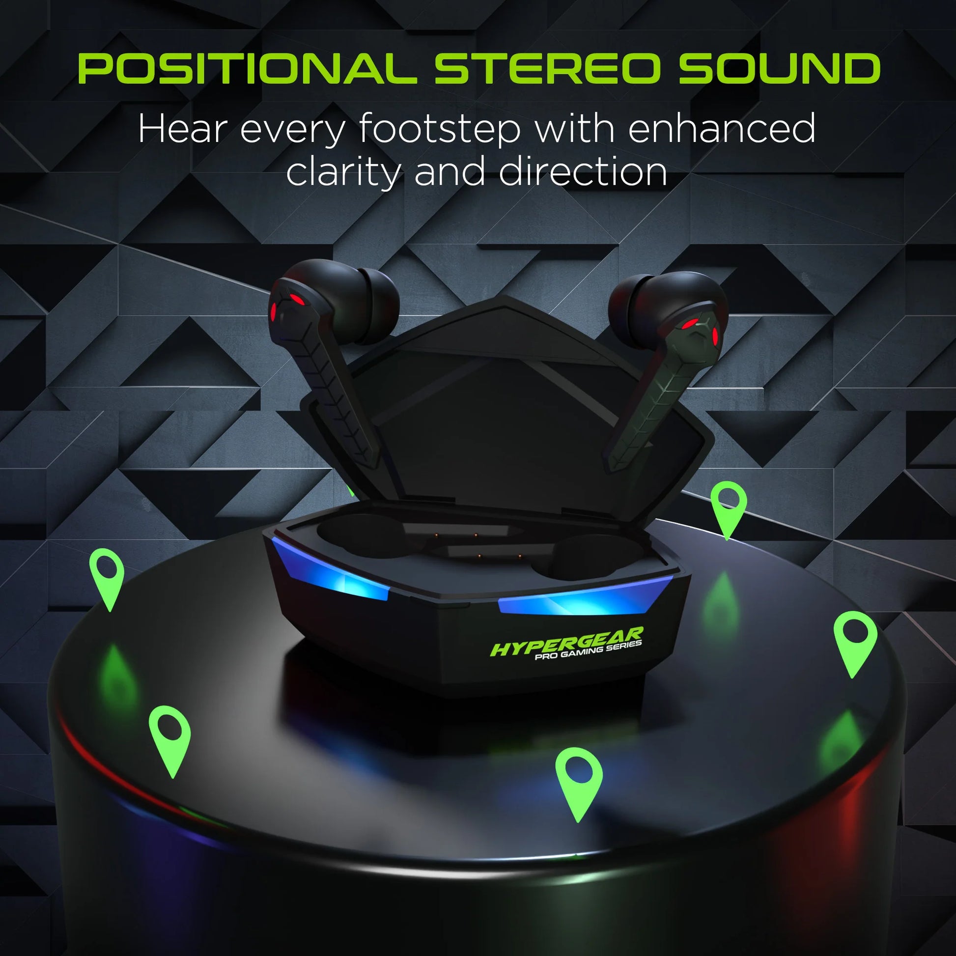 Cobrastrike True Wireless Gaming Earbuds with Zero Latency Audio