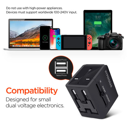 Universal Travel Adapter for Global Use