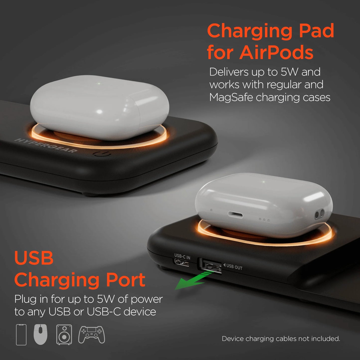 4-in-1 Wireless Charging Station for Apple iPhone, Airpods & Watch