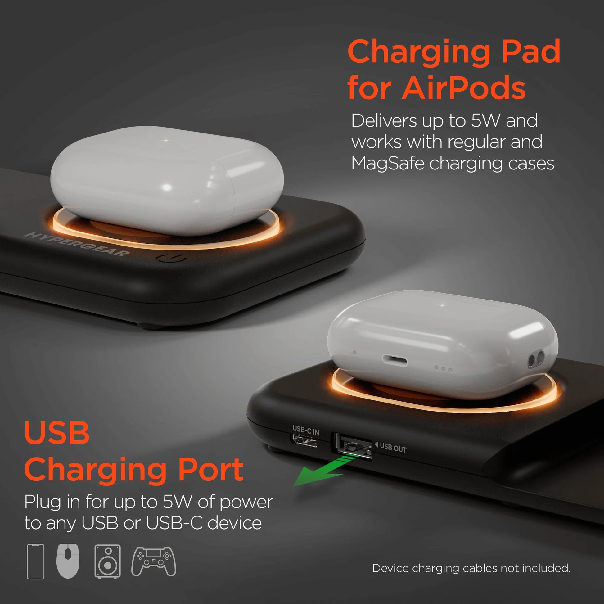 4-in-1 Wireless Charging Station for Apple iPhone, Airpods & Watch