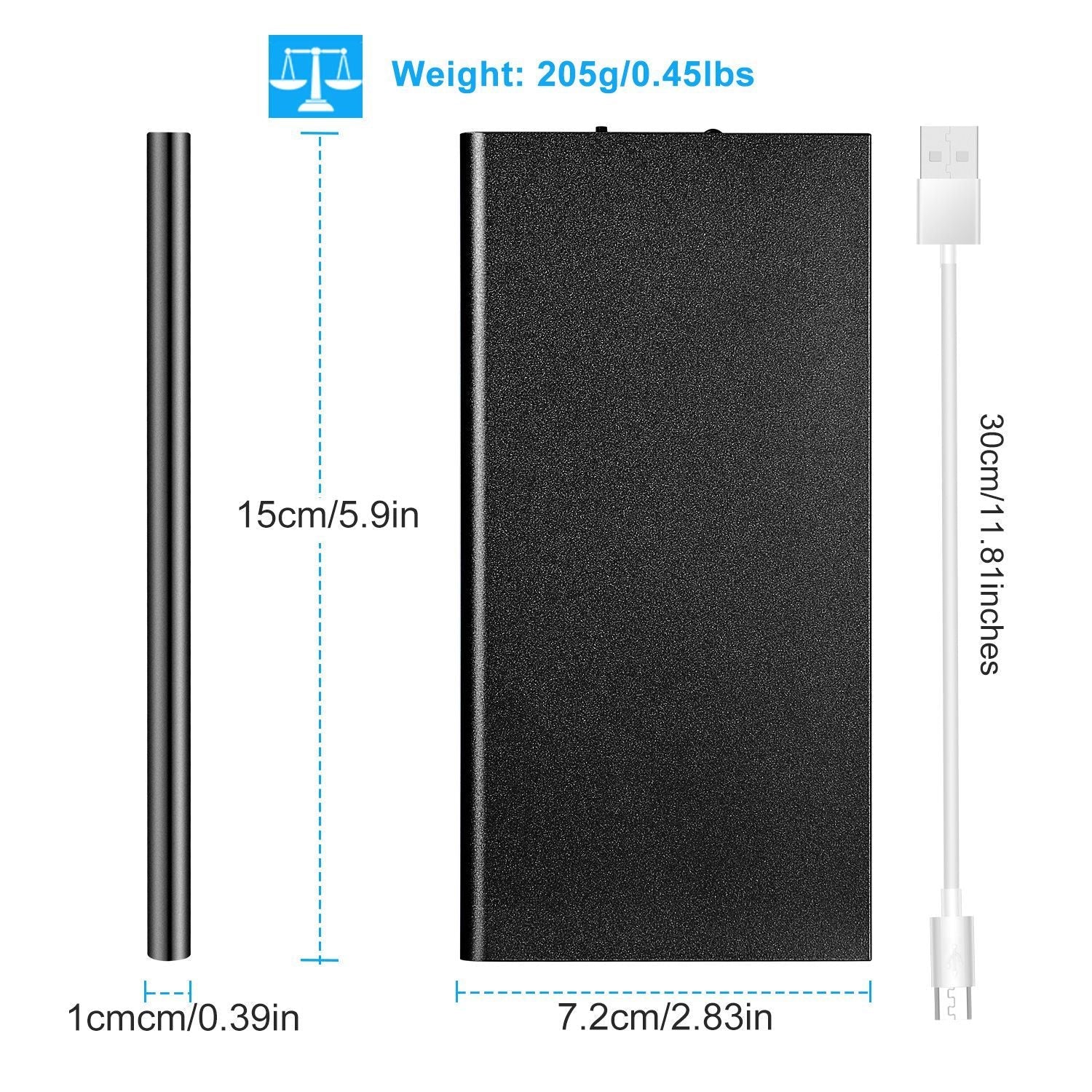 Power Up Your Life with the 20,000 mAh Ultra-Slim Dual USB Power Bank – Charge Anywhere, Anytime!