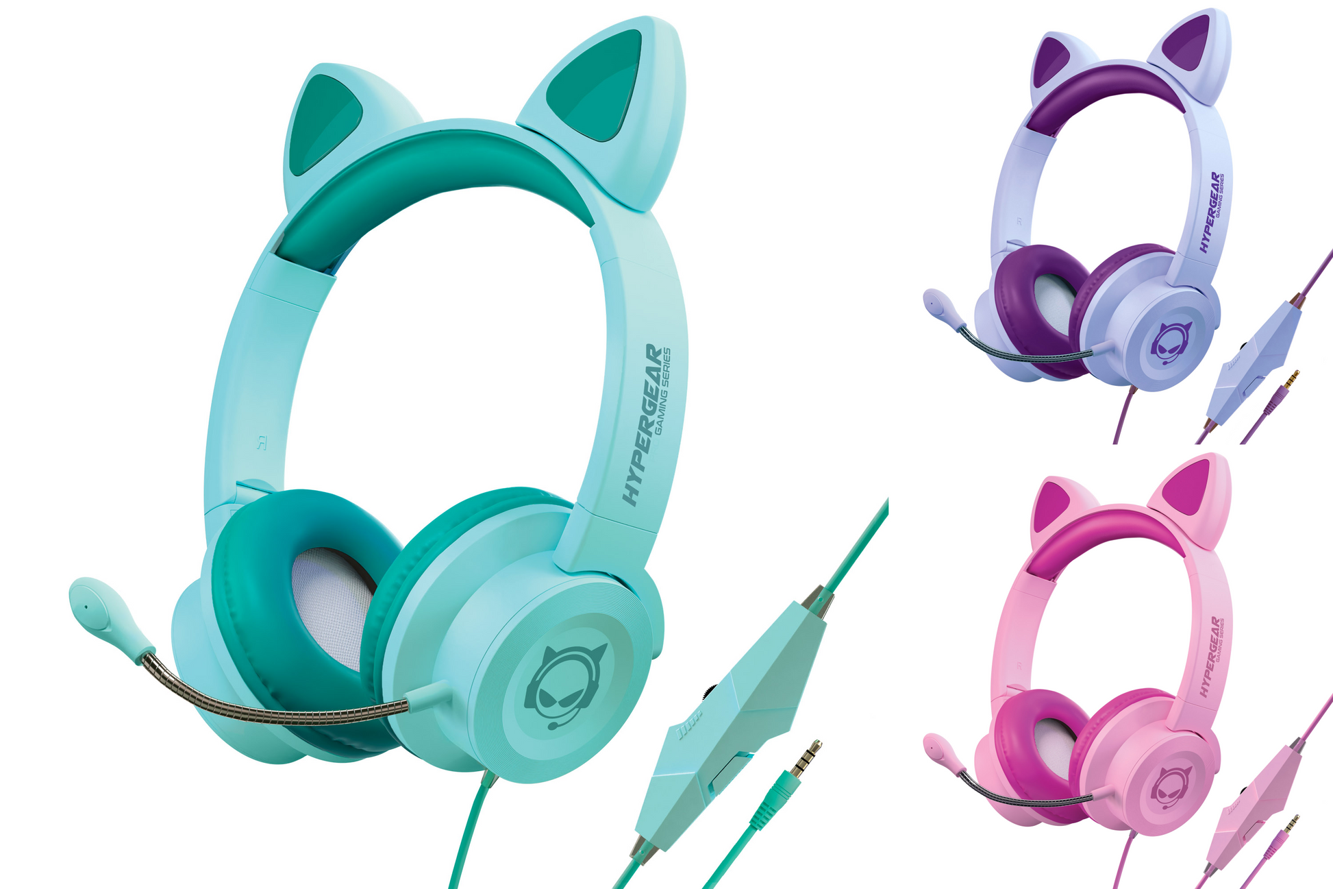 Hypergear Kombat Kitty Gaming Headset with Detachable Microphone