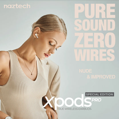 Xpods Pro True Wireless Earbuds with Wireless Charging Case