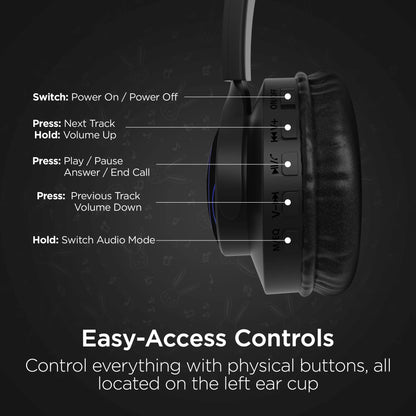 Bunny Tracks Wireless Illuminated Headphones