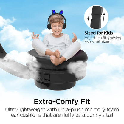 Bunny Tracks Wireless Illuminated Headphones