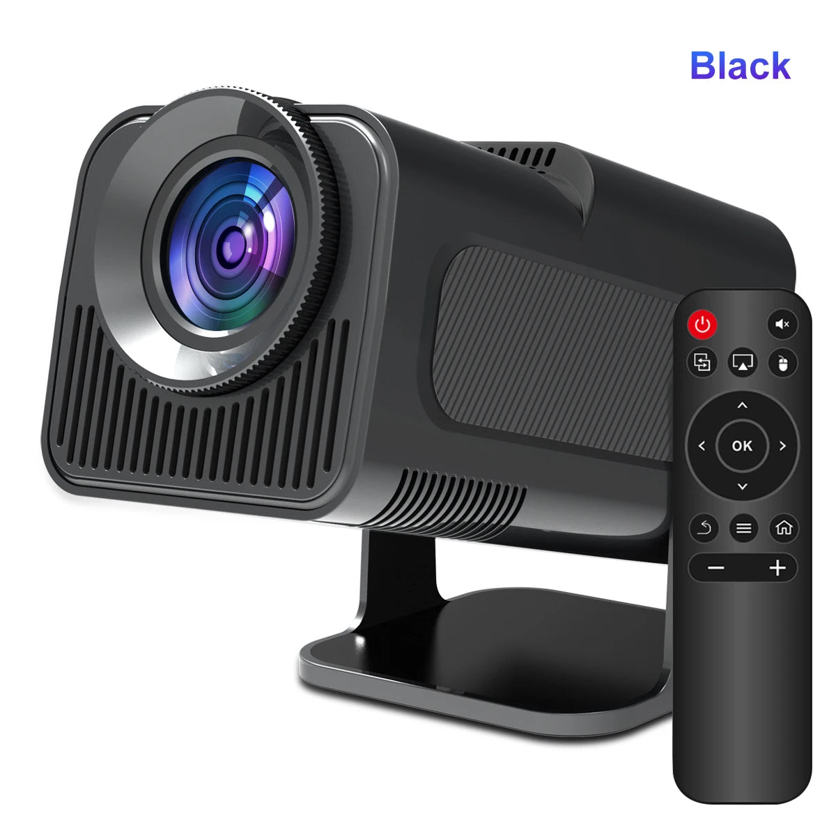 Upgraded 4K Android 11 Projector - Native 1080P, 390 ANSI, Dual WiFi 6, BT 5.0, Portable Cinema Experience