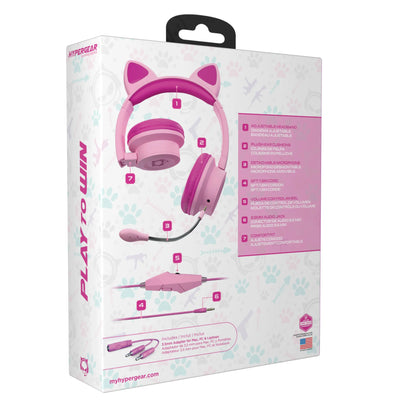 Hypergear Kombat Kitty Gaming Headset with Detachable Microphone