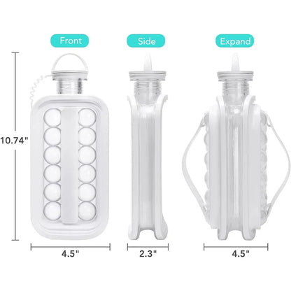 Chill Out with Our Hilarious Ice Hockey Pot: The 2-In-1 Silicone Mold That Scores Big on Fun and Refreshment!