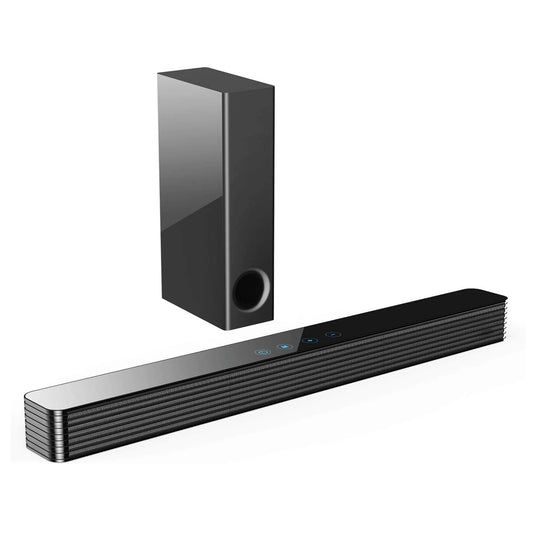 Black Mamba Series 25-Inch 120W Bluetooth Sound Bar with Subwoofer