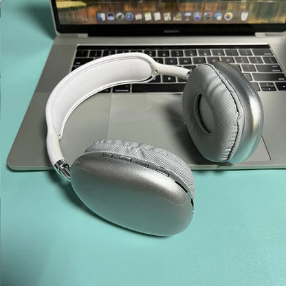 P9 Bluetooth Wireless Headphones with Smart Noise Reduction and Stereo Sound for Gaming and Mobile Devices
