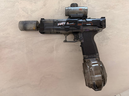 Light Up Summer Fun with the LED Emitting Electric Water Gun - Automatic Sensor Water Pistol for Kids!