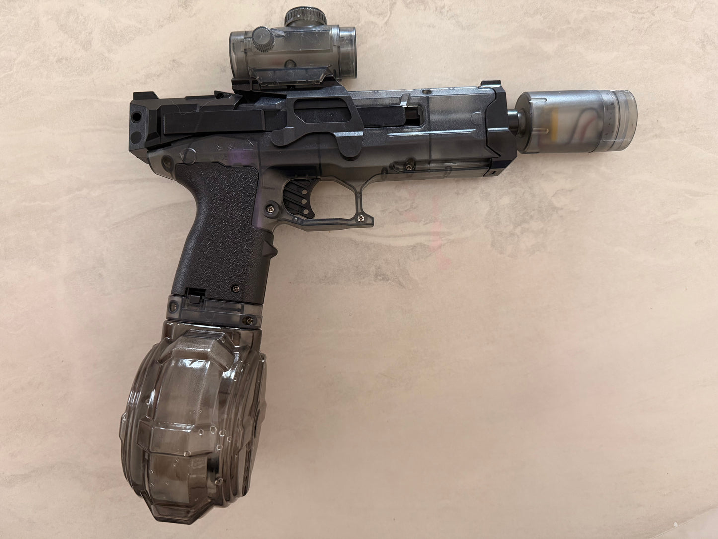 Light Up Summer Fun with the LED Emitting Electric Water Gun - Automatic Sensor Water Pistol for Kids!