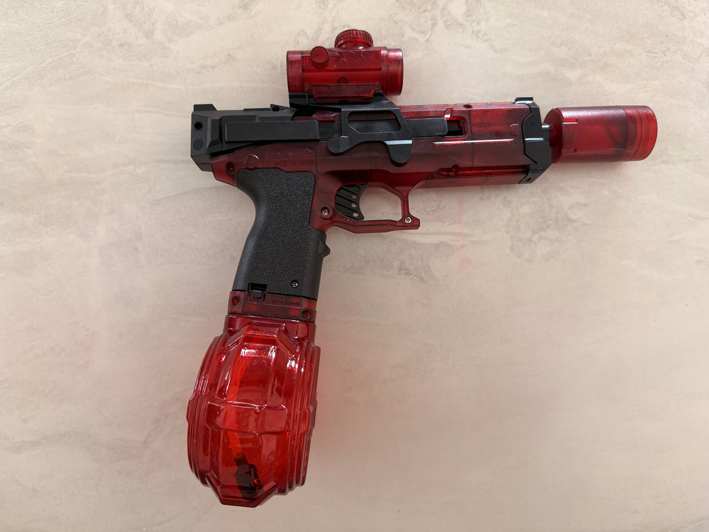 Light Up Summer Fun with the LED Emitting Electric Water Gun - Automatic Sensor Water Pistol for Kids!