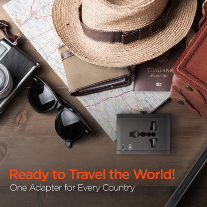 Universal Travel Adapter for Global Use