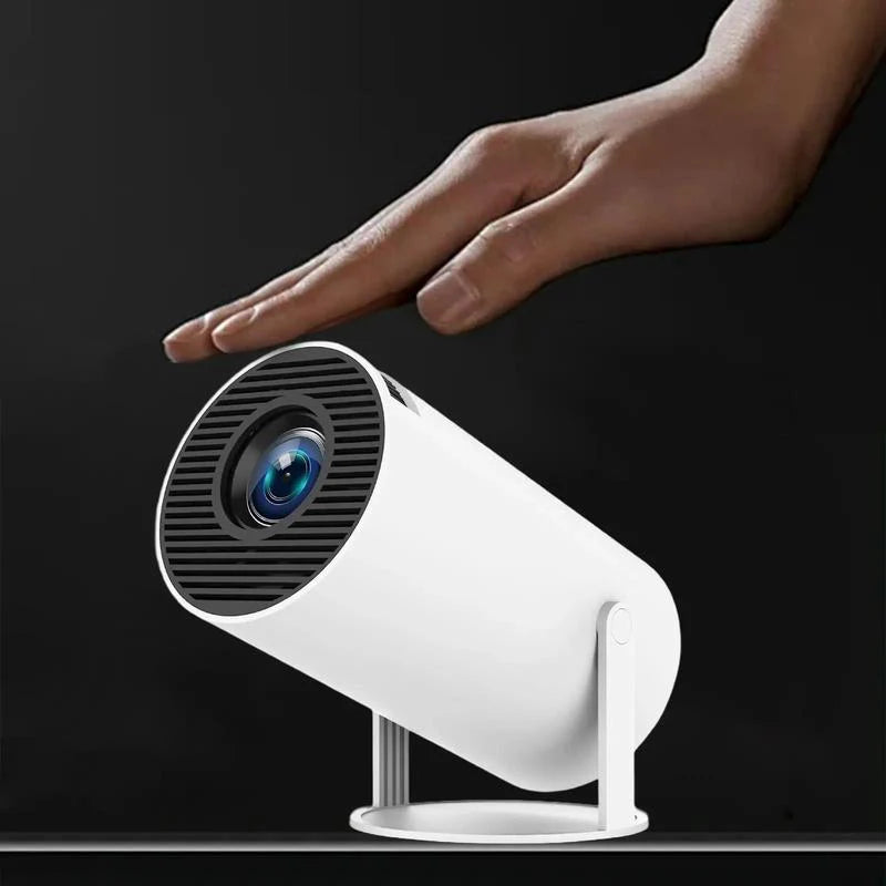 Portable Android WiFi Bluetooth-Compatible Projector with Remote Control