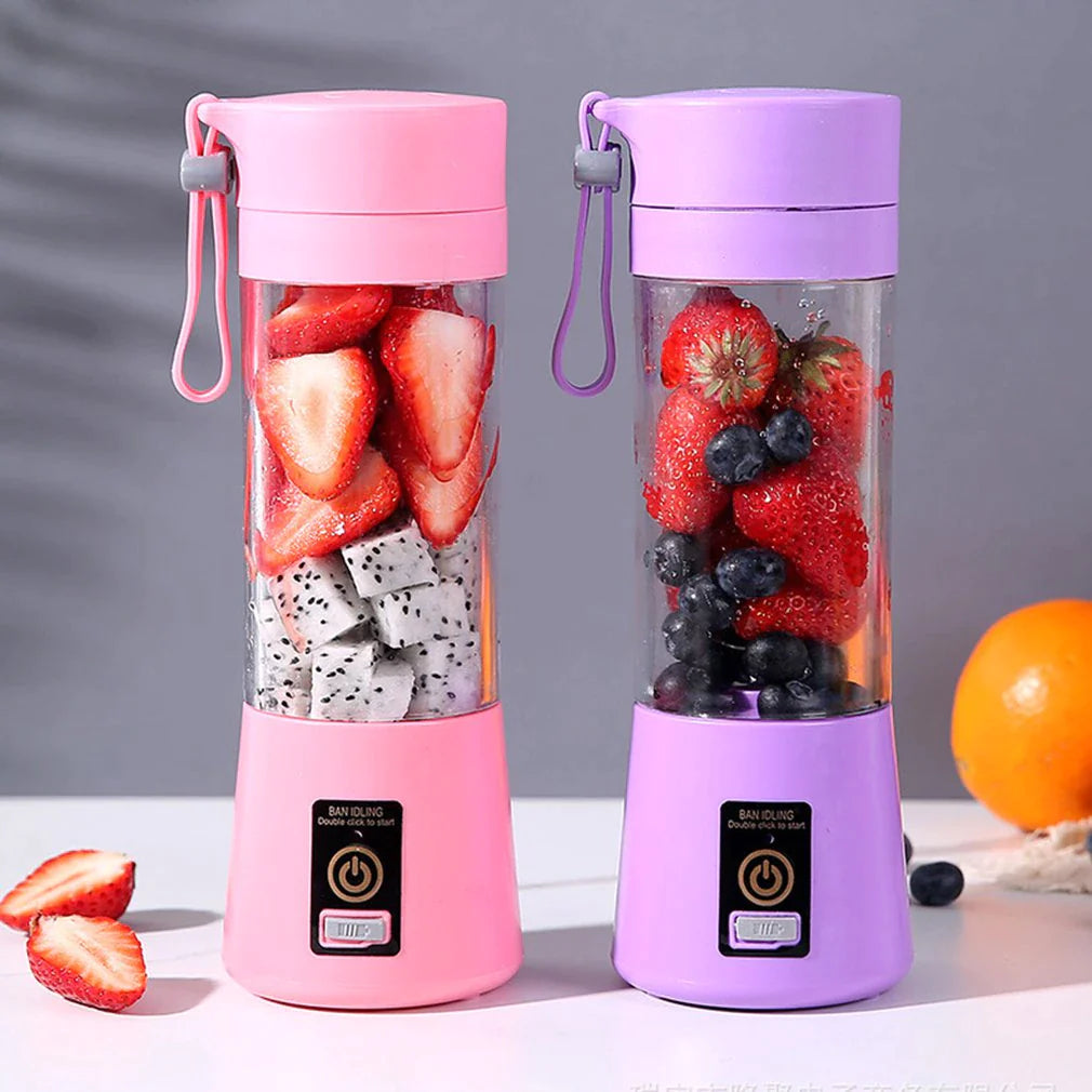 Handheld Electric Juicer and Smoothie Blender - USB Rechargeable