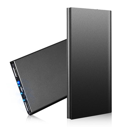 Power Up Your Life with the 20,000 mAh Ultra-Slim Dual USB Power Bank – Charge Anywhere, Anytime!