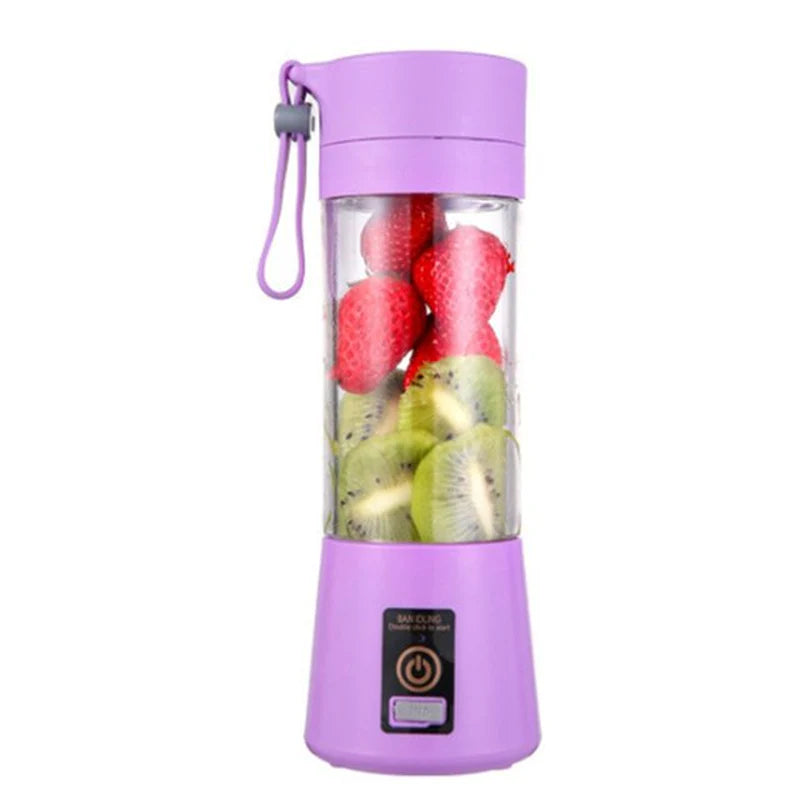Handheld Electric Juicer and Smoothie Blender - USB Rechargeable