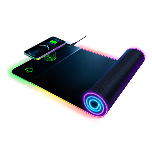 Battle Charge Wireless Gaming Mouse Pad with Integrated Wireless Charging Technology