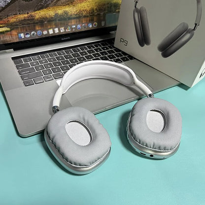 P9 Bluetooth Wireless Headphones with Smart Noise Reduction and Stereo Sound for Gaming and Mobile Devices