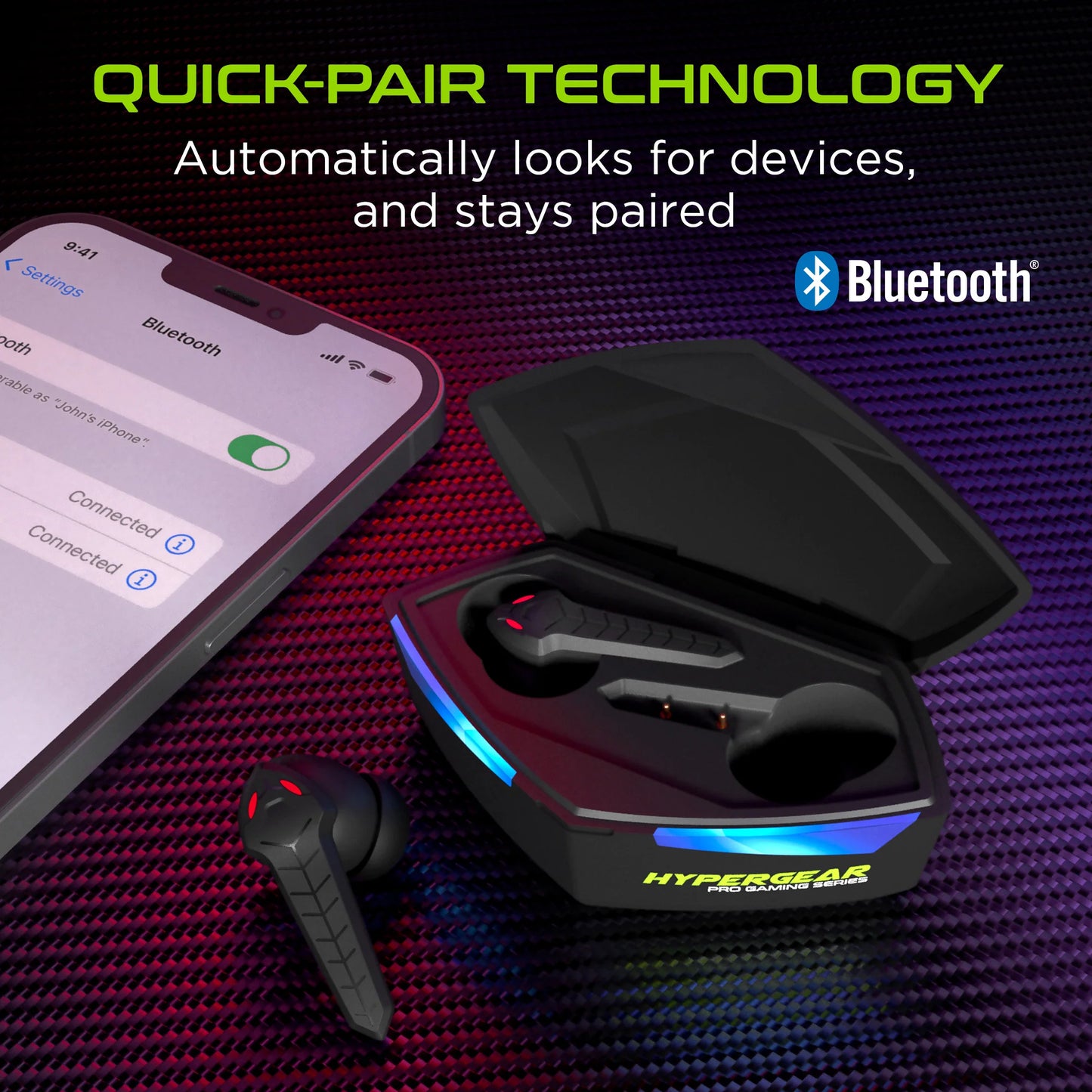 Cobrastrike True Wireless Gaming Earbuds with Zero Latency Audio